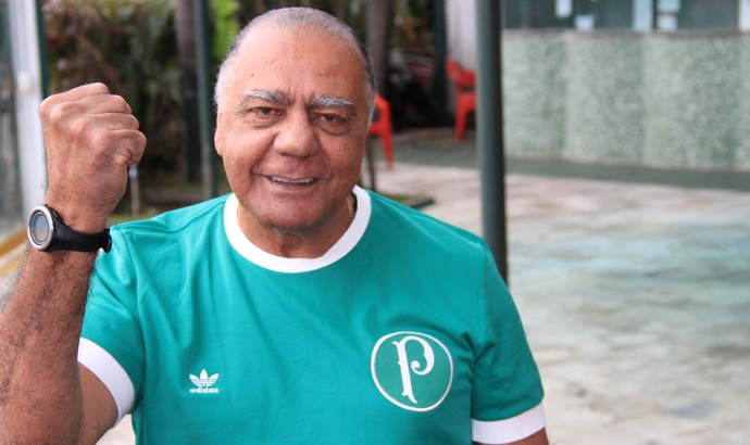 Palmeiras centenário - César Maluco (Foto: Sergio Gandolphi)
