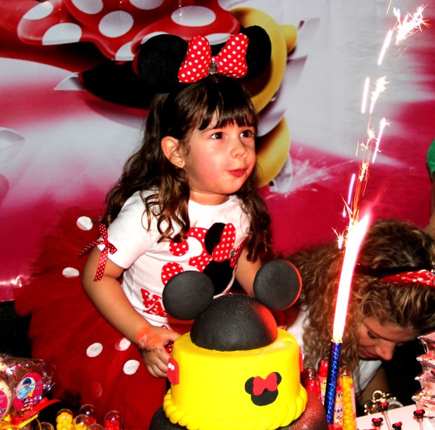 Catia Paganote celebrou os 3 anos da filha Valentina  (Foto: Pablo Amora Assessoria de Imprensa)