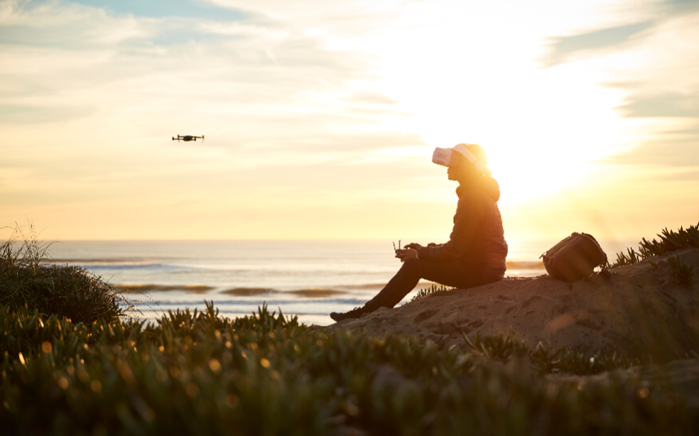 Mavic Pro, Inspire 2 e Phantom 4 Advanced e Pro são compatíveis com o Goggles (Foto: Divulgação/DJI)