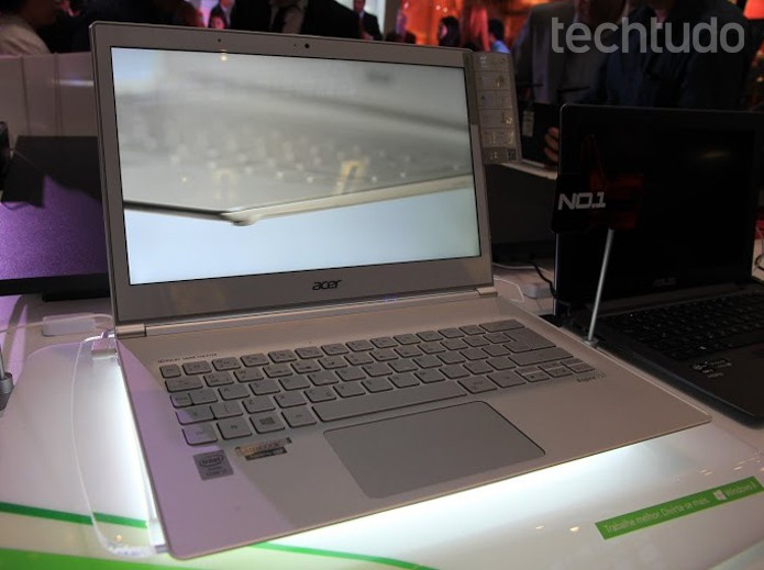 Ultrabook Aspire S7, da Acer (Foto: Larissa Ferrari/TechTudo) Ultrabook Aspire S7, da Acer (Foto: Larissa Ferrari/TechTudo)