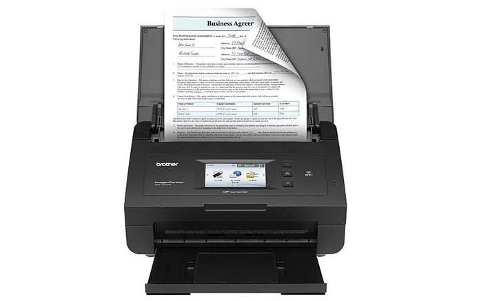 Modelo de scanner mais avançado oferece wireless e maior resolução (Foto: Divulgação/Brother)