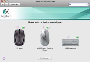 logitech control center pc