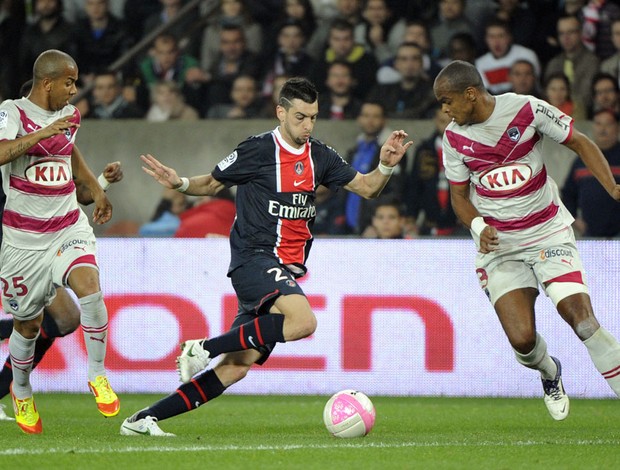 Javier Pastore PSG x Bordeaux (Foto: AFP)