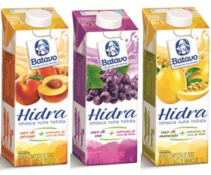Bebeida Hidra será oferecida nos sabores uva, pêssego e maracujá (Foto: Divulgação)
