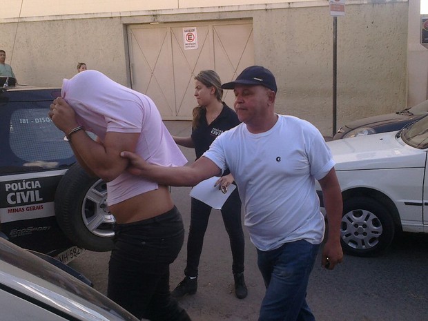 Menor foi levado para prestar depoimento na Polícia Civil (Foto: Cida Silva / Arquivo Pessoal)