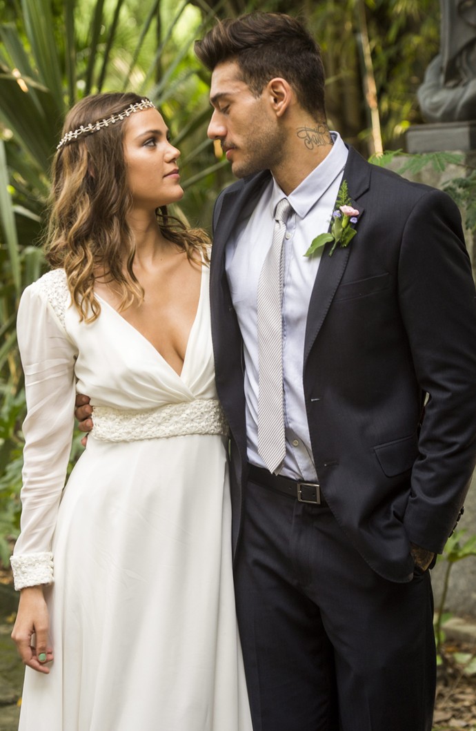 Tem casal mais lindo, gente?! Não! (Foto: João Miguel Jr./TV Globo)