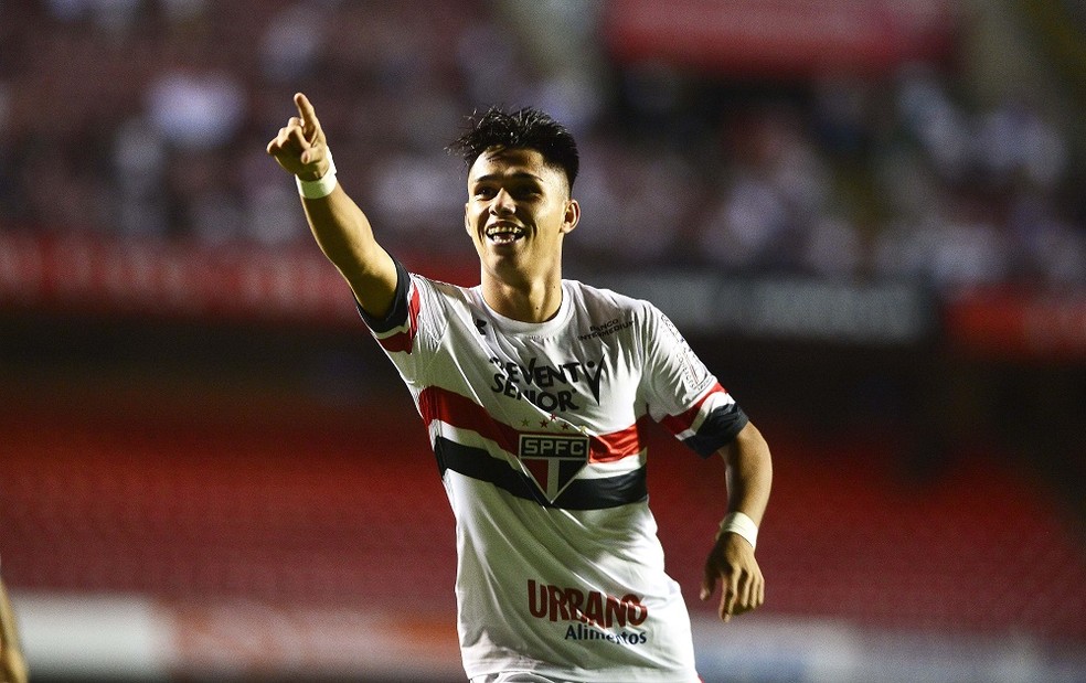 Luiz Araújo deverá se despedir do São Paulo na partida deste domingo, contra a Ponte (Foto: Marcos Ribolli)