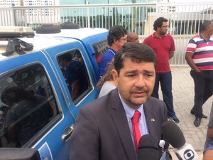 Anselmo Cunha, superintendente da Caixa, em Salvador (Foto: Henrique Mendes/G1)