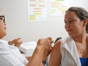 Dia D de vacinação contra a gripe é realizado no Tocantins  (Foto: Sesau/Divulgação )