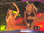 Com vestido de 30 metros, Daniela Mercury canta com Pabllo Vittar na BA