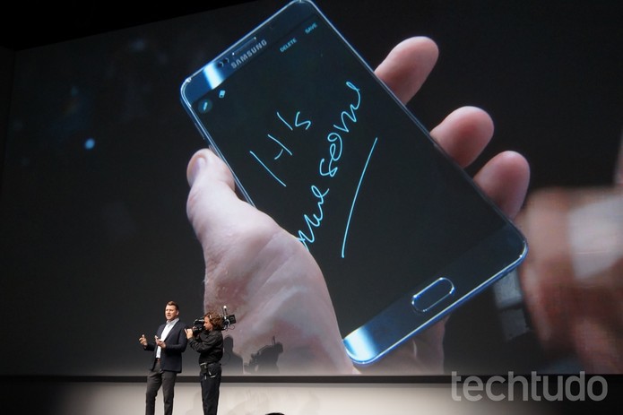 Samsung Unpacked 2015 (Foto: Thássius Veloso/TechTudo)