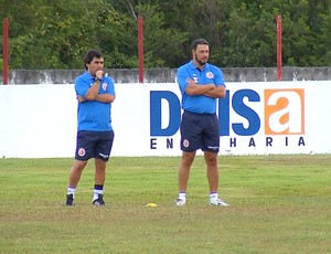 Roberto Fernandes - técnico do América-RN (Foto: Reprodução/Inter TV Cabugi)
