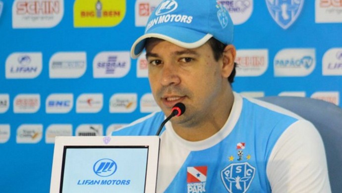 Dado Cavalcanti treinador Paysandu (Foto: Ascom Paysandu )