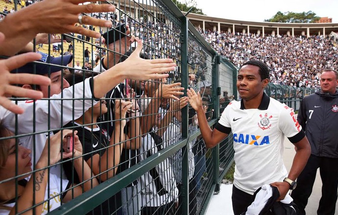 Elias, Corinthians x Flamengo (Foto: Marcos Ribolli)