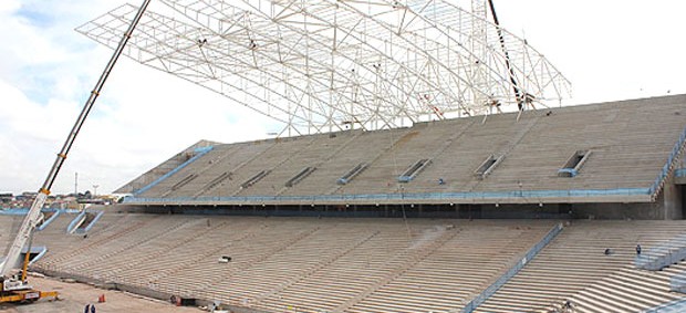 Obras Arena Corinthians (Foto: José Gonzalez / Globoesporte.com)