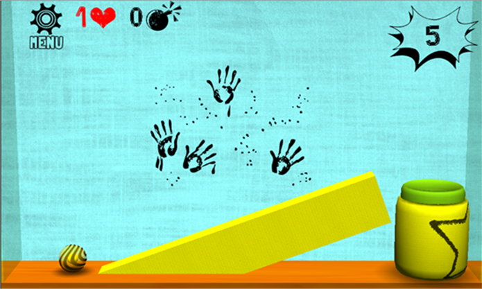 Tigerball é um game para Windows Phone onde o usuário deve acertar o alvo com a bolinha (Foto: Divulgação/Windows Phone Store)