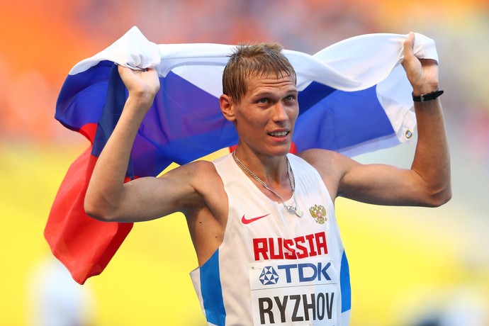 Mikhail Ryzhov marcha atlética 50km atletismo Russia (Foto: Paul Gilham \ Getty Image) Mikhail Ryzhov marcha atlética 50km atletismo Russia (Foto: Paul Gilham \ Getty Image)