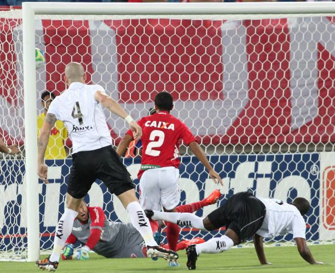 América-RN x Bragantino (Foto: Fabiano de Oliveira)