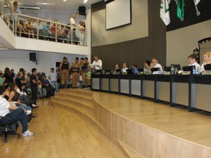 Mandato do vereador foi cassado durante sessão realizada na Câmara de Campo Mourão (Foto: Divulgação/Câmara Municipal de Campo Mourão)