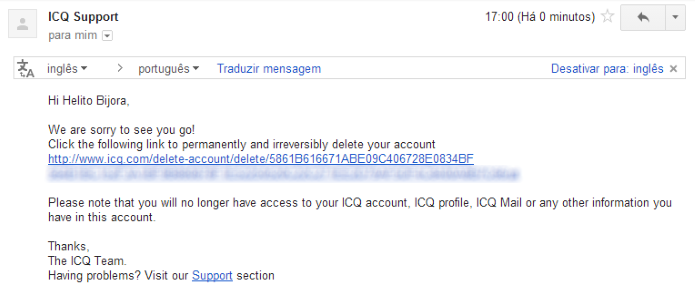 icq account delete icq account delete