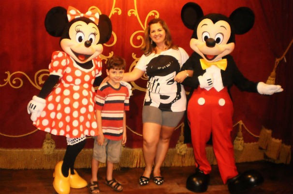 Mickey Mouse e Minnie  (Foto: Divulgação/ Arquivo pessoal)