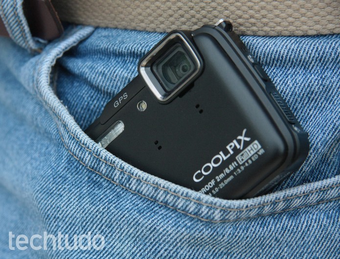 Coolpix AW110 (Foto: Luciana Maline/TechTudo) Coolpix AW110 (Foto: Luciana Maline/TechTudo)
