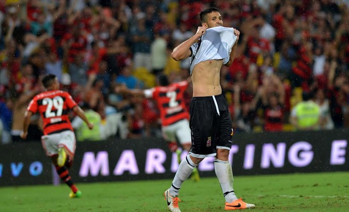 Gol, Flamengo x Vasco (Foto: André Durão)