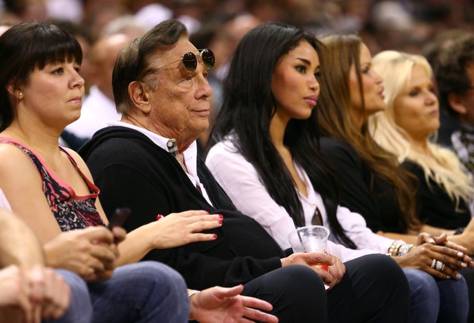 basquete nba donald sterling stiviano los angeles clippers (Foto: Getty Images)