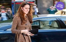 Look do dia: Kate Middleton usa vestidinho com pegada retrô