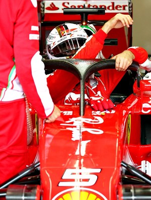 Sebastian Vettel e o halo