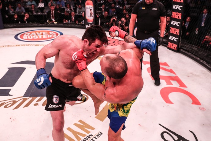 Chael Sonnen x Wanderlei Silva Bellator 180 (Foto: Bellator MMA / Lucas Noonan)