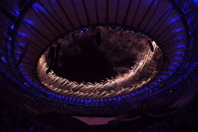 Cerimônia de abertura da Paralimpíada Rio 2016 (Foto: André Durão)