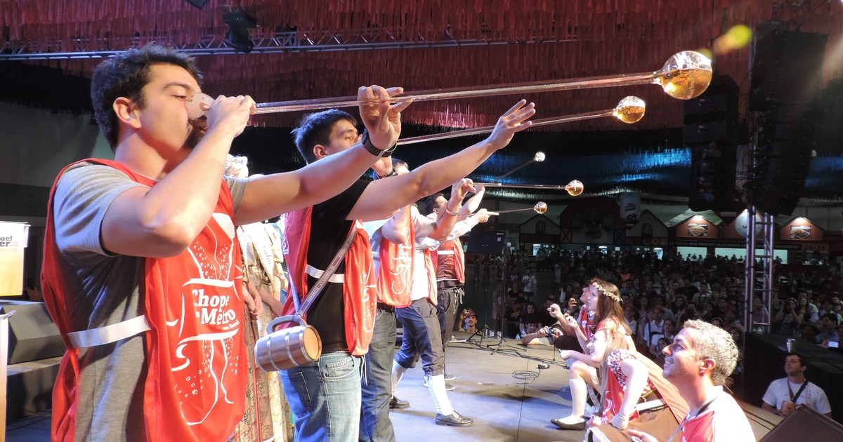 G1 Participantes Do PR E RJ Vencem Concurso De Chope Em Metro 