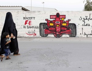 Protesto Barhein (Foto: Reuters)