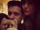 João Vicente posta foto com Sabrina Sato e cachorro: 'Coisas que eu amo'
