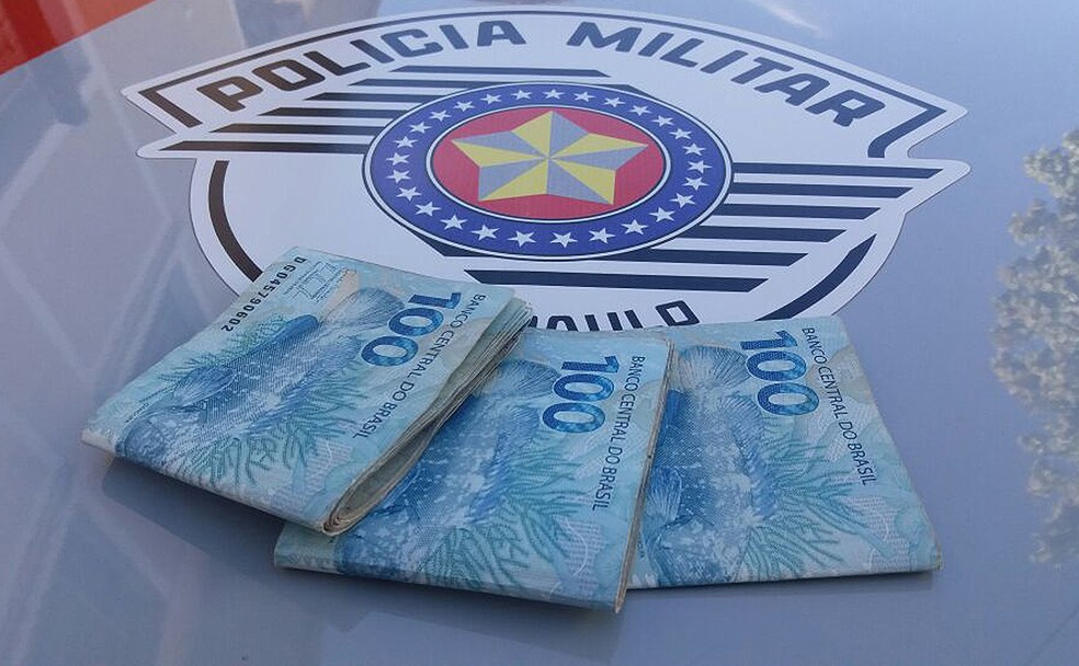 Polícia localizou dinheiro com o condenado, mas a quantia não ficou apreendida (Foto: Polícia Militar/Cedida)