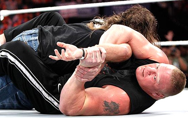 Brock Lesnar no WWE (Foto: Reprodução / Site do WWE)