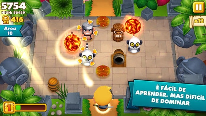Tiki Monkeys tem visual colorido e muito chamativo (Foto: Divulgação)