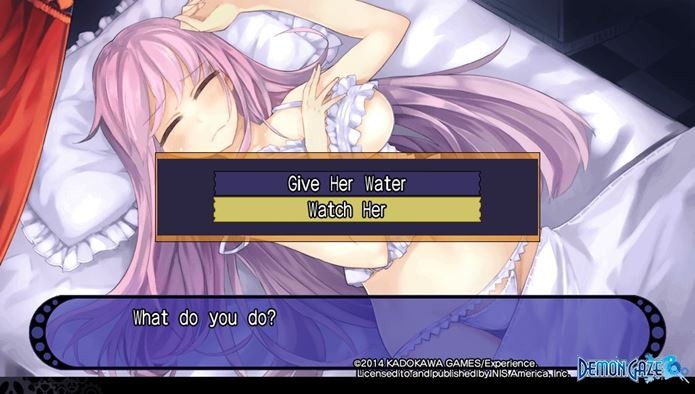 Conteúdo apelativo em Demon Gaze existe, mas é bastante brando (Foto: Divulgação)