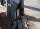 Internauta flagra poste com 'vão' em SP (Edna de Oliveira Coutinho/ VC no G1)