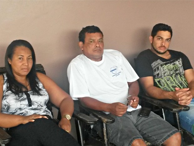 Pais e marido pedem justiça pela morte de Fernanda (Foto: Eliete Marques/ G1)