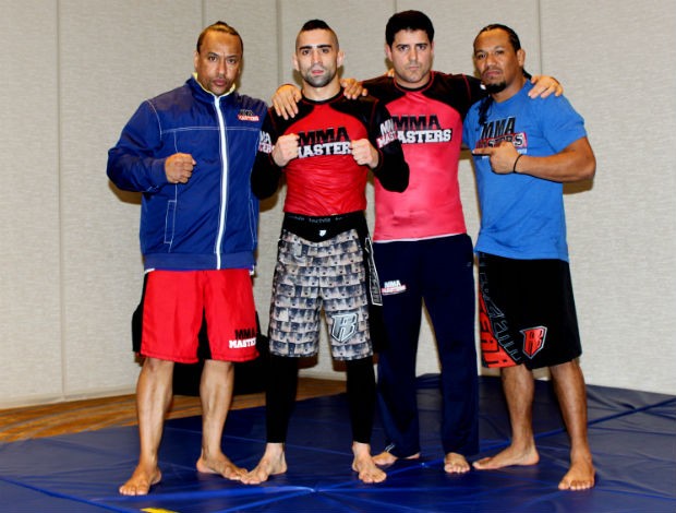 equipe Ricardo Lamas MMA Masters (Foto: Adriano Albuquerque)