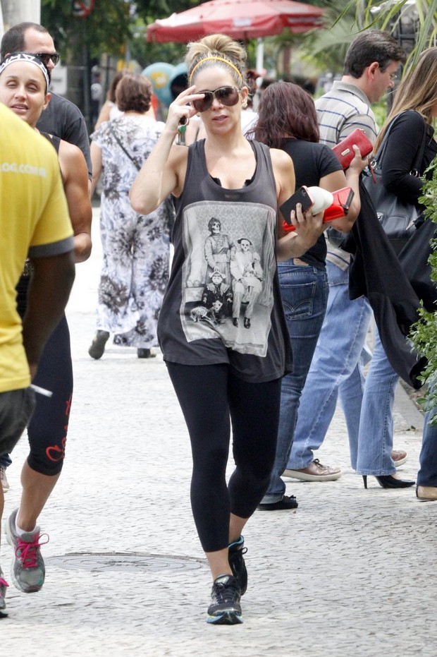 Danielle Winits  (Foto: Marcos Ferreira/Fotorio News)