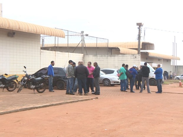 Agentes da Fundação Casa entram em greve em Campinas (Foto: Reprodução/ EPTV)