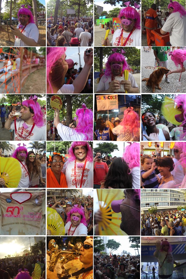 G1 G1 acompanha folião por 6 horas no desfile da Banda de Ipanema