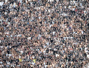 Torcida Corinthians, Corinthians x Santos (Foto: Marcos Ribolli)