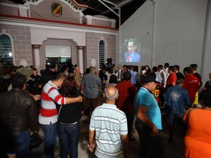 Votação projeto da feira da Sulanca na Câmara de Vereadores de Caruaru (Foto: Joalline Nascimento/ G1)