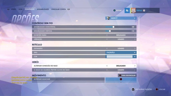 Como acessar o menu com funções escondidas em Overwatch (Foto: Reprodução/Felipe Vinha)