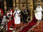 Menino desmaia durante discurso da rainha Elizabeth II Menino desmaia durante discurso da rainha Elizabeth II
