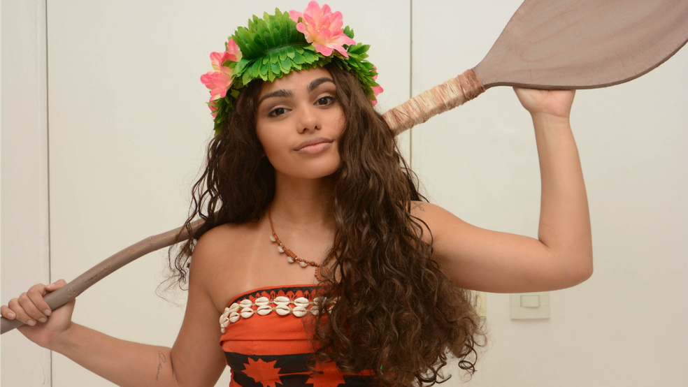 Espetáculo cover Moana é a atração deste domingo (30), no North Shopping Fortaleza (Foto: Cia Mix da Alegria/Divulgação)